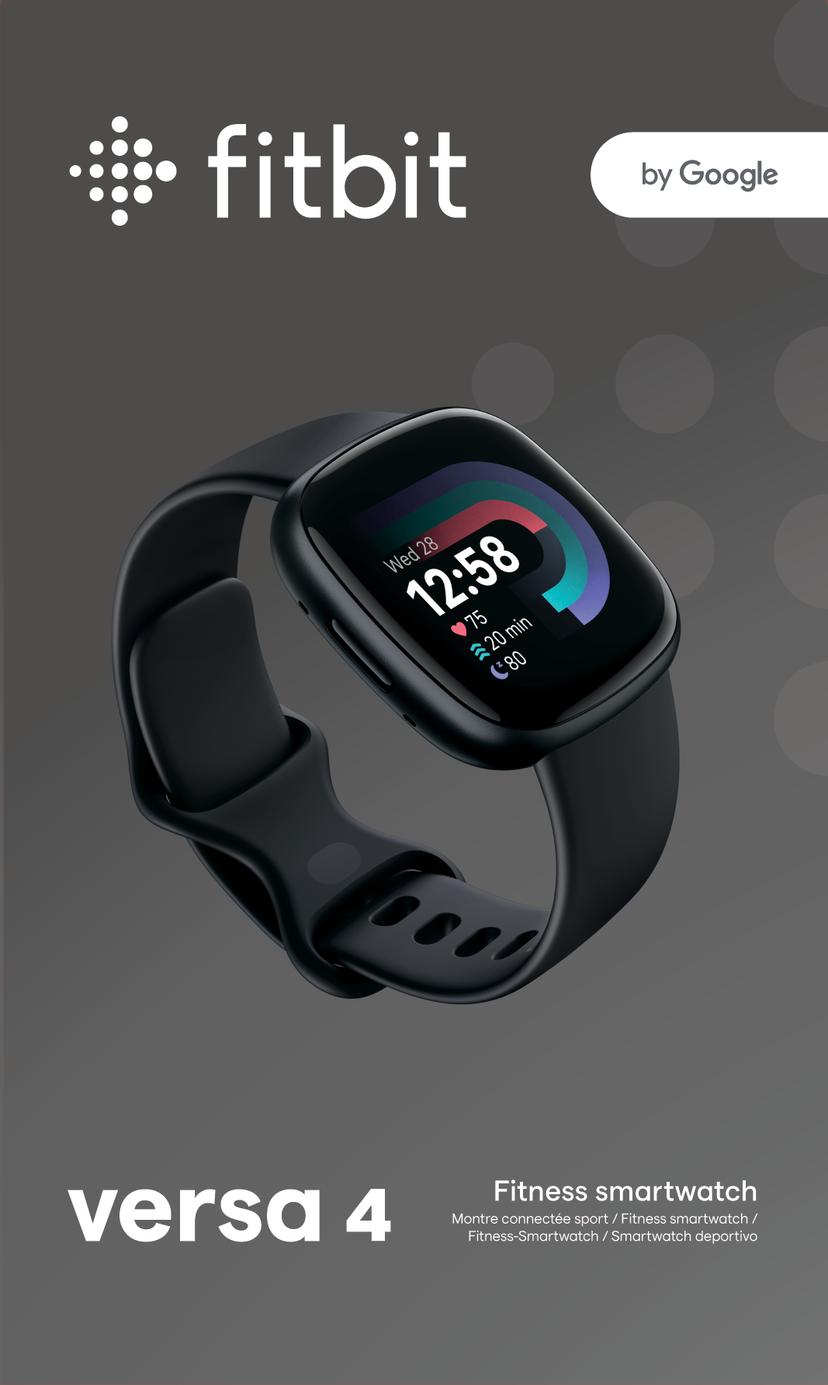 Fitbit Versa 4 Black/Graphite Aktivitetspårare