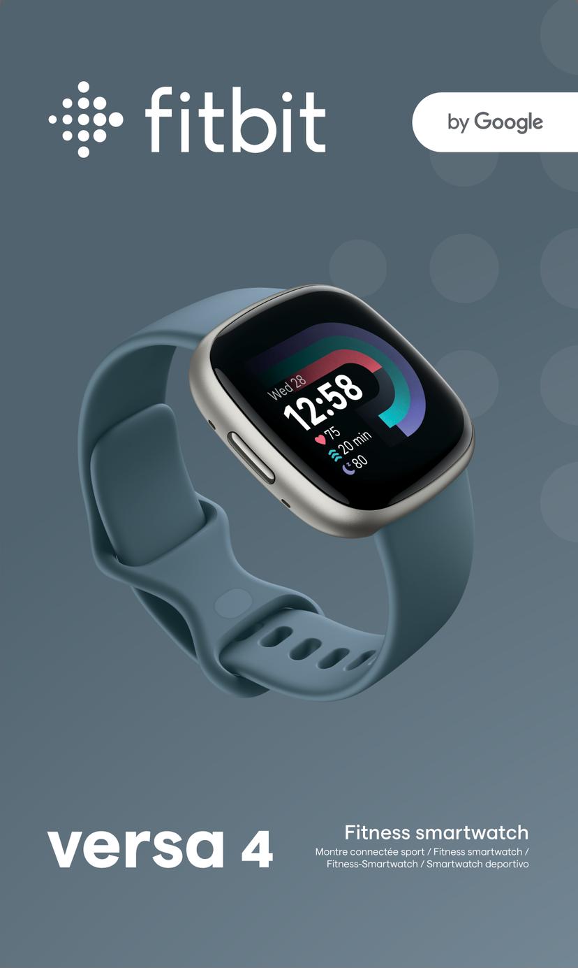 Fitbit Versa 4 Waterfall Smart ur (FB523SRAG) |