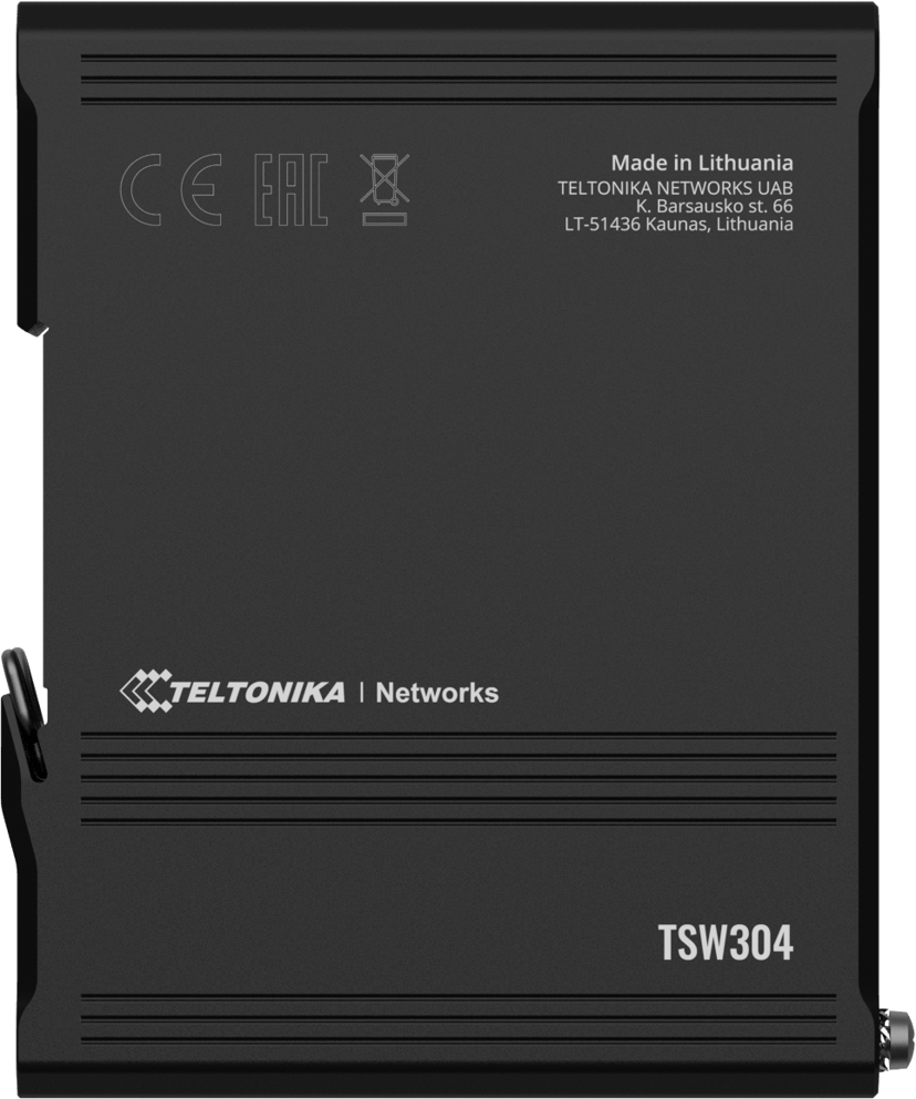 Teltonika TSW304 4-Port DIN Switch