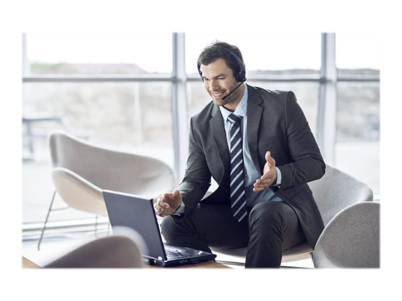 EPOS IMPACT MB PRO 2 UC ML Headset Microsoft-teams, Optimerad för UC Stereo Svart