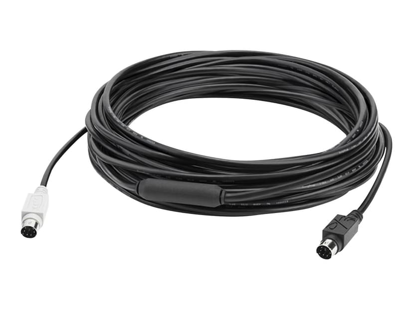 Logitech Group extension cable 10m 10m 6 pin mini-DIN (PS/2 style) Uros 6 pin mini-DIN (PS/2 style) Uros