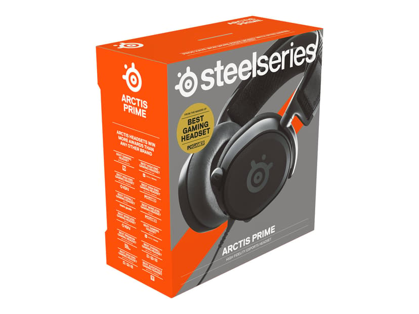 Steelseries Arctis Prime Gaming Headset Headset 3,5 mm kontakt Stereo Svart