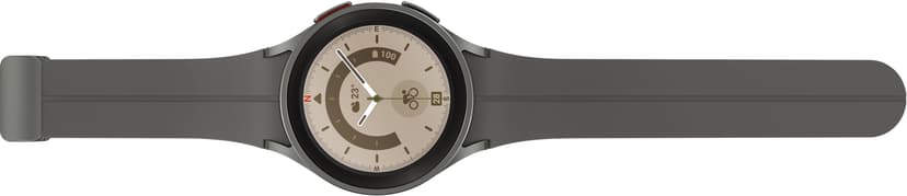 Samsung Galaxy Watch5 Pro 45mm 4G Grey Titanium With Grey D-Buckle Sport Band