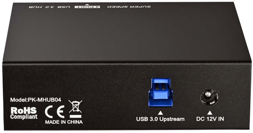 Prokord USB 3.0 Hub 4-Port Pro Metal USB Hub