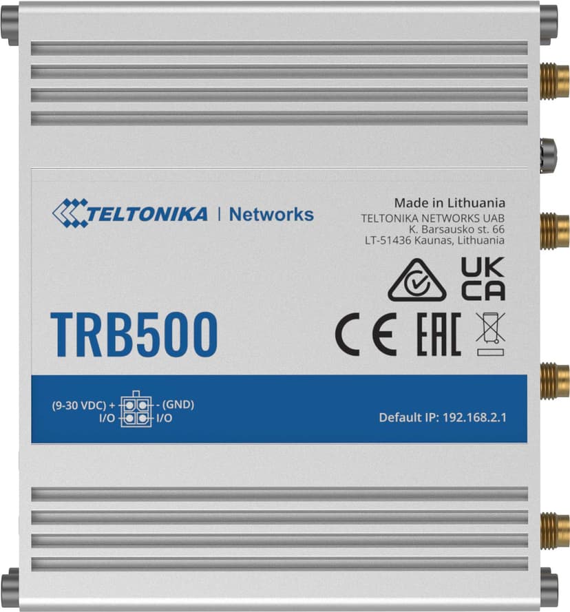Teltonika TRB500 Industrial 5G Gateway  - (Kuppvare klasse 2)