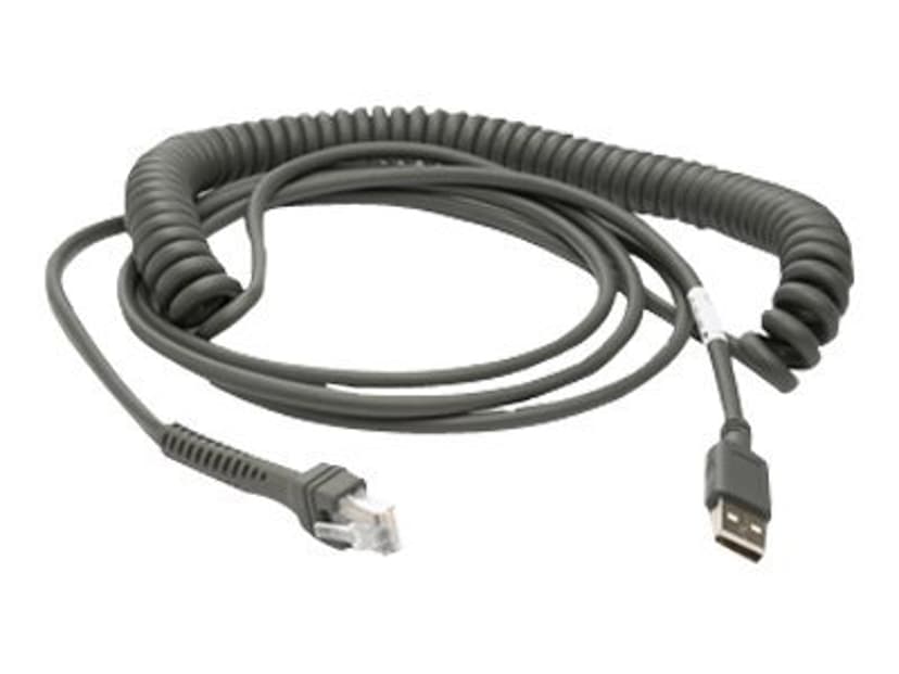 Zebra Cable USB 4.5m Coiled
