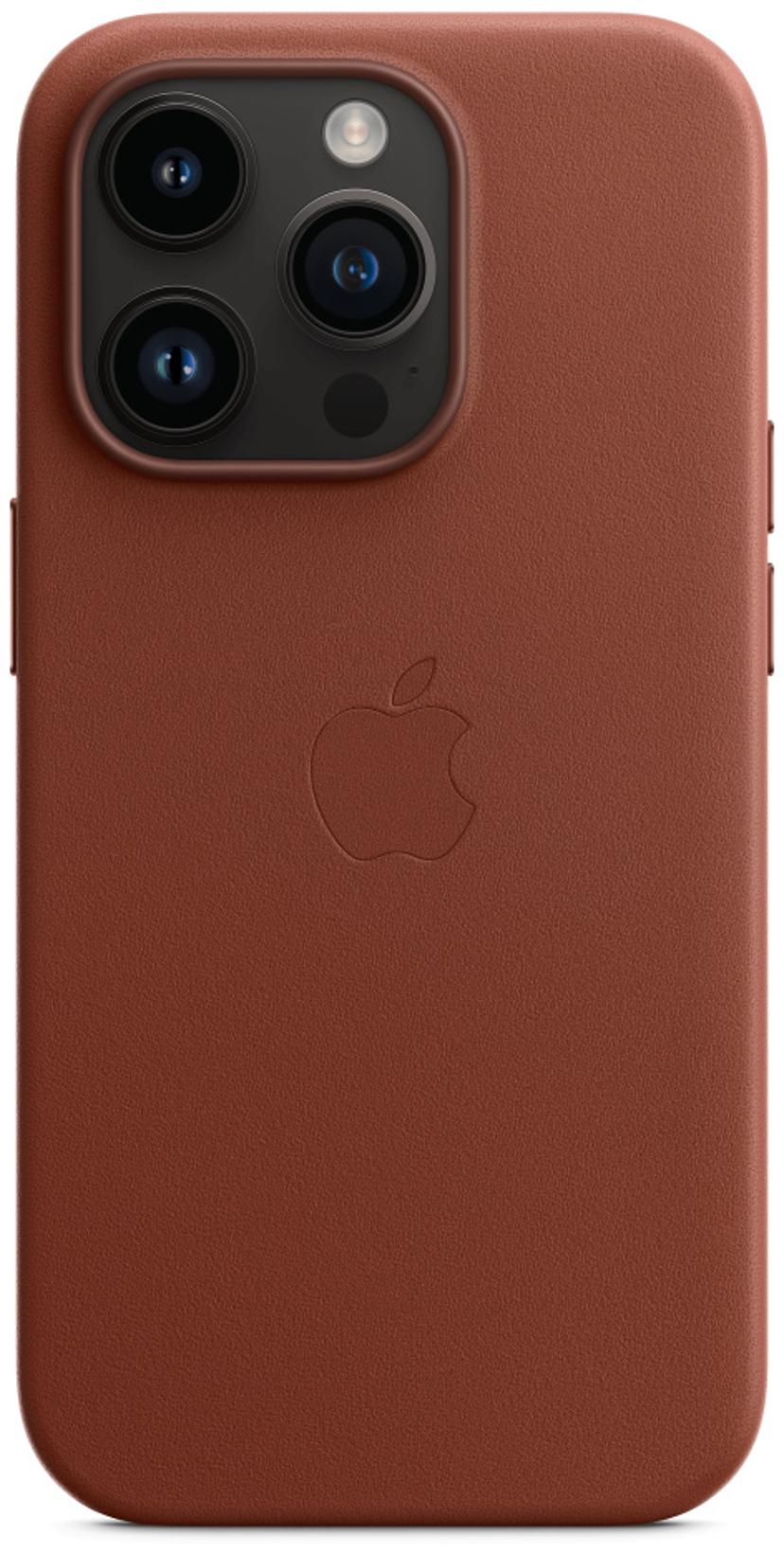 uudgrundelig appetit temperatur Apple Leather Case With Magsafe iPhone 14 Pro Umbra (MPPK3ZM/A) | Dustin.dk