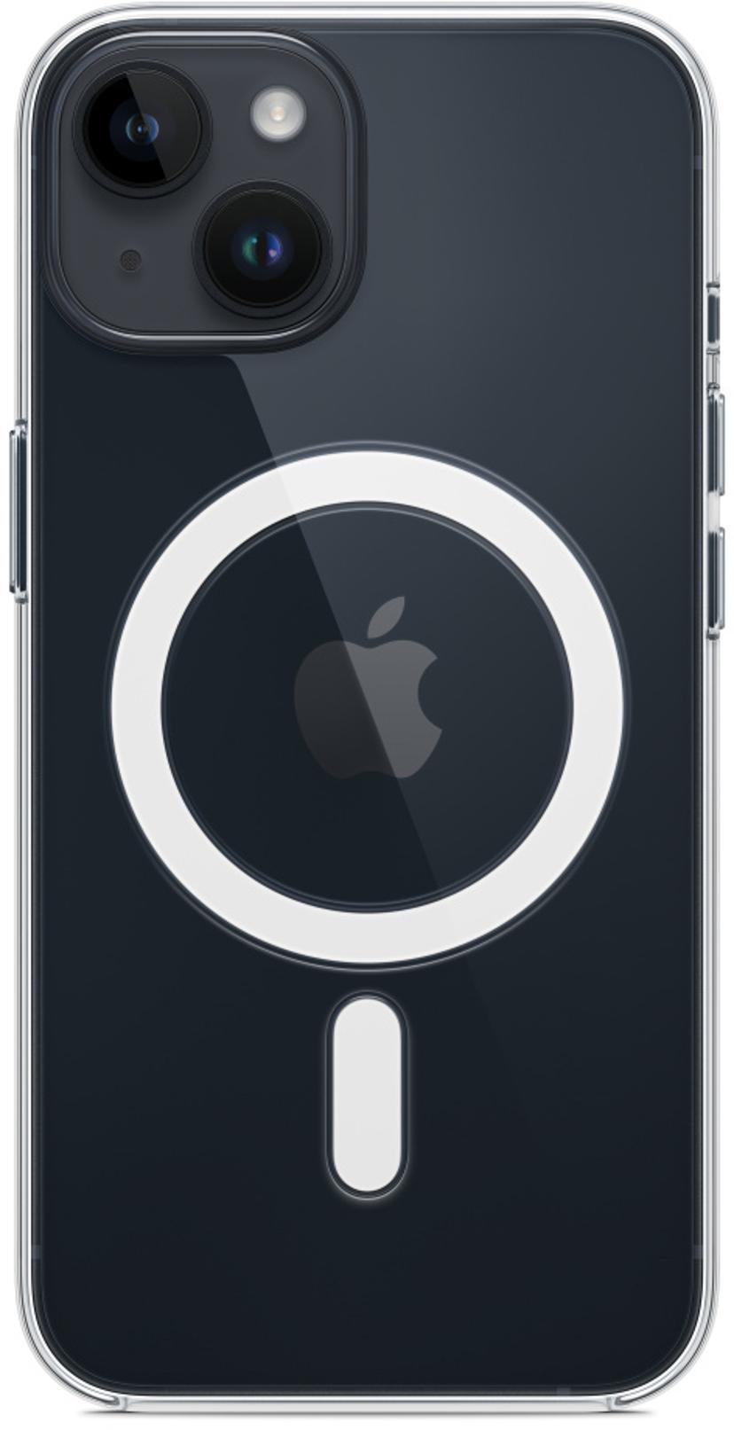 Apple Läpinäkyvä MagSafe-kuori iPhone 14 Läpinäkyvä