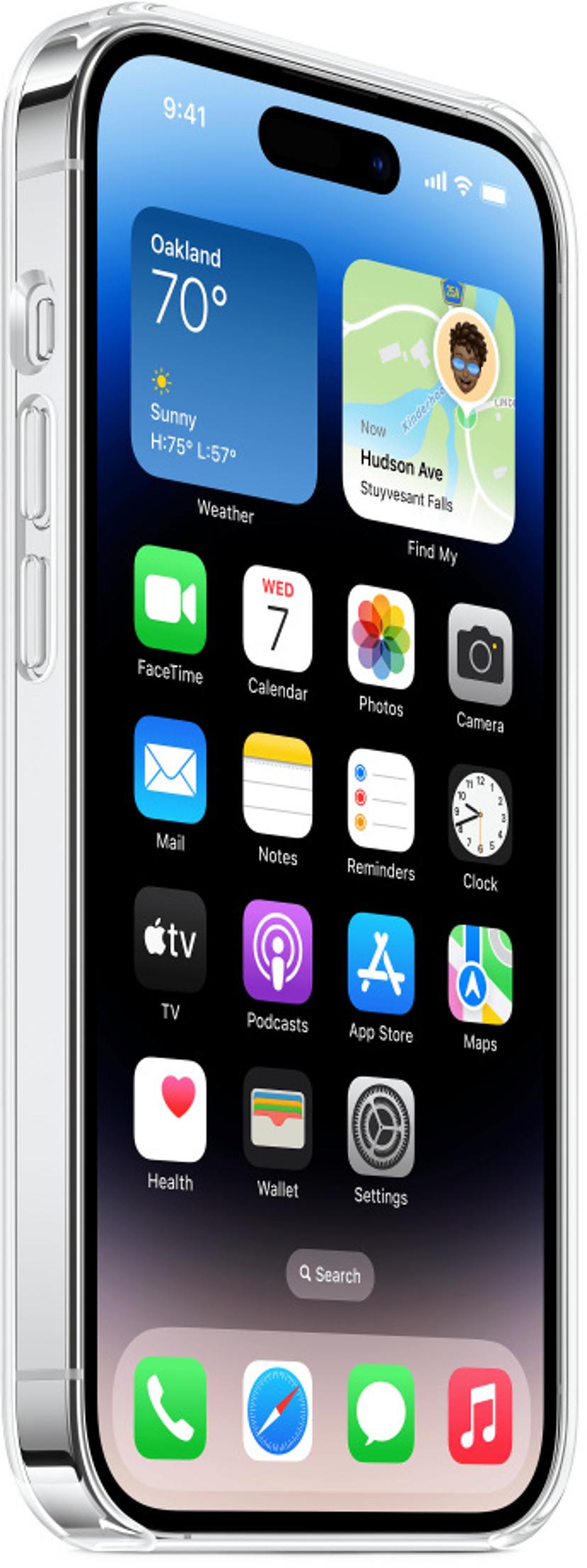 Apple Gennemsigtigt chassis med MagSafe iPhone 14 Pro Klar