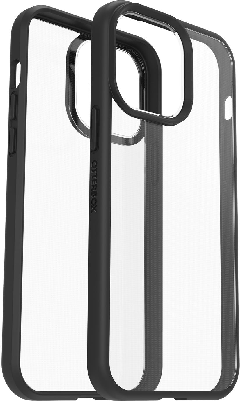 Otterbox React Series iPhone 14 Pro Max Läpinäkyvä, Musta