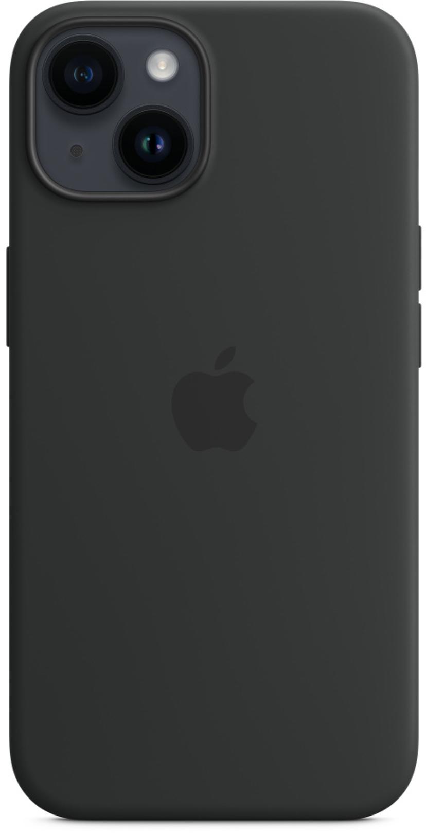 Apple Silicone Case With Magsafe iPhone 14 Keskiyö