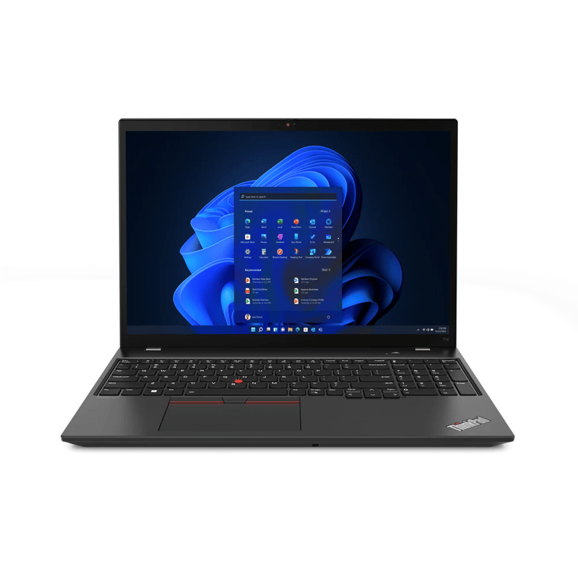 Lenovo ThinkPad T16 G1 Core i7 16GB 512GB SSD 4G-uppgraderingsbar 16"