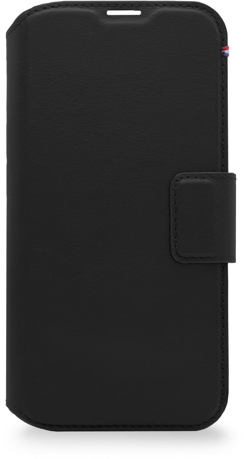 Decoded Leather Detachable Wallet iPhone 14 Pro Musta