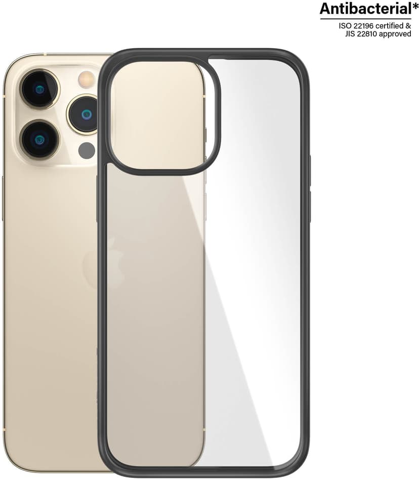 Panzerglass ClearCase Black Edition Apple - iPhone 14 Pro Max Läpinäkyvä