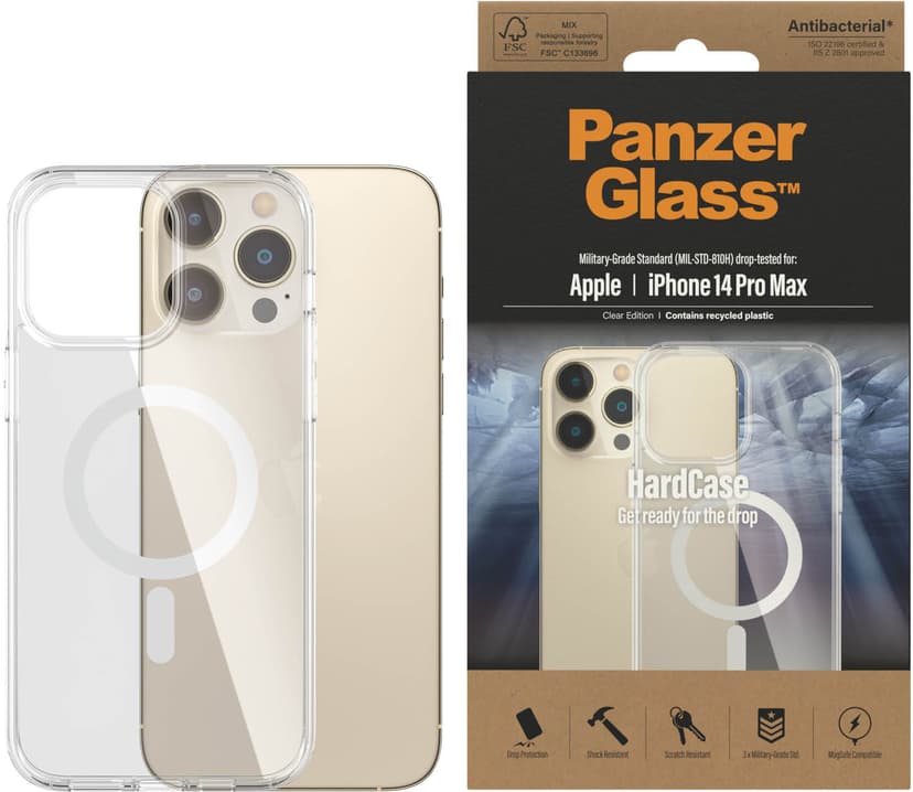 Panzerglass HardCase MagSafe Apple - iPhone 14 Pro Max Transparent