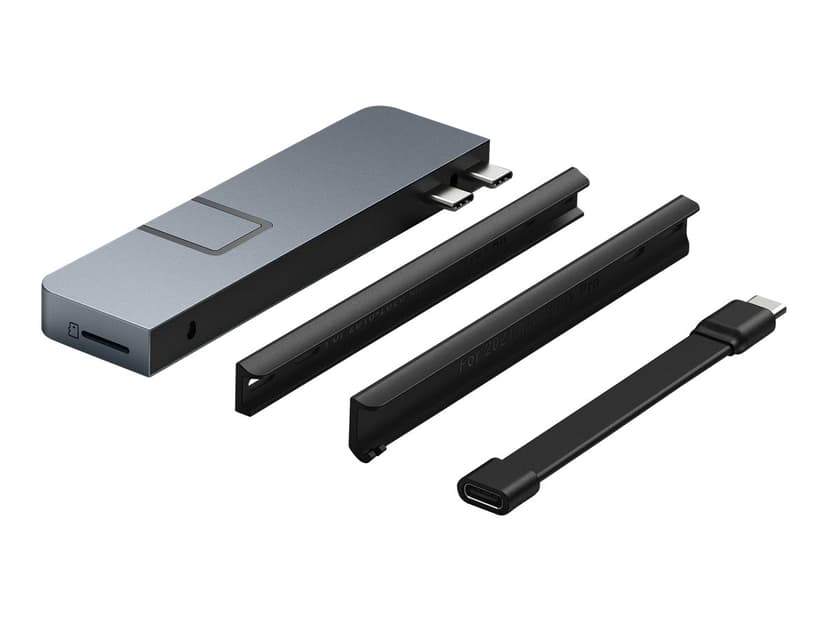 Hyper Drive DUO Pro USB-C x 2 Minitelakointiasema
