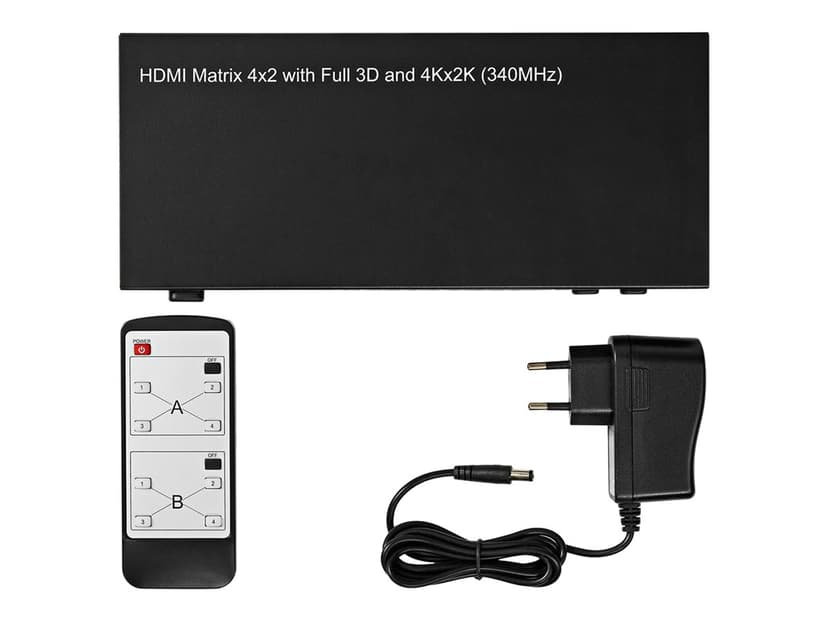Nedis VMAT3462AT 4 X 2 HDMI Matrix Switch