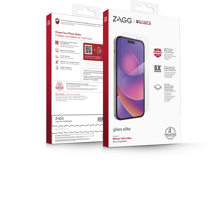 Zagg Invisibleshield Glass Elite iPhone 14 Pro Max