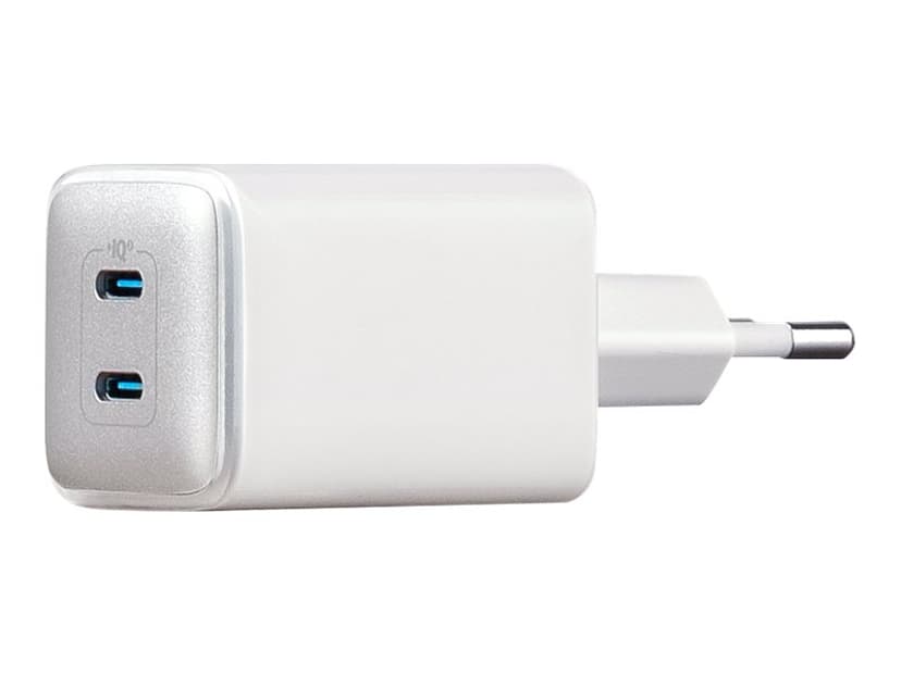 Anker PowerPort III, 40 W, 2 x USB-C, valkoinen Valkoinen