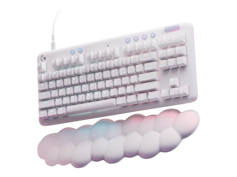 Logitech G713 TKL Linear Kabling Nordisk Hvid Tastatur