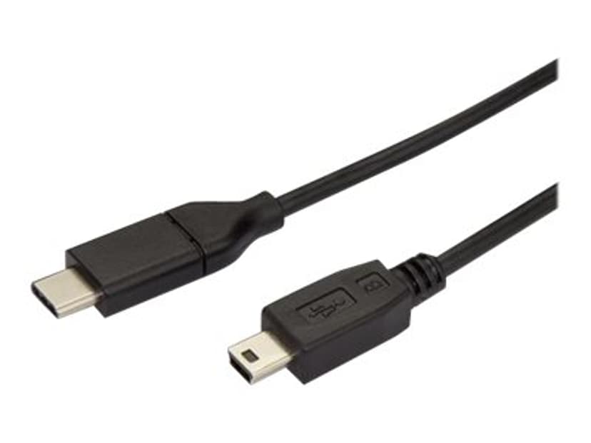 Startech .com USB C to Mini USB Cable 2m USB-C Hane 5 pin intern, Mini-USB typ B Hane