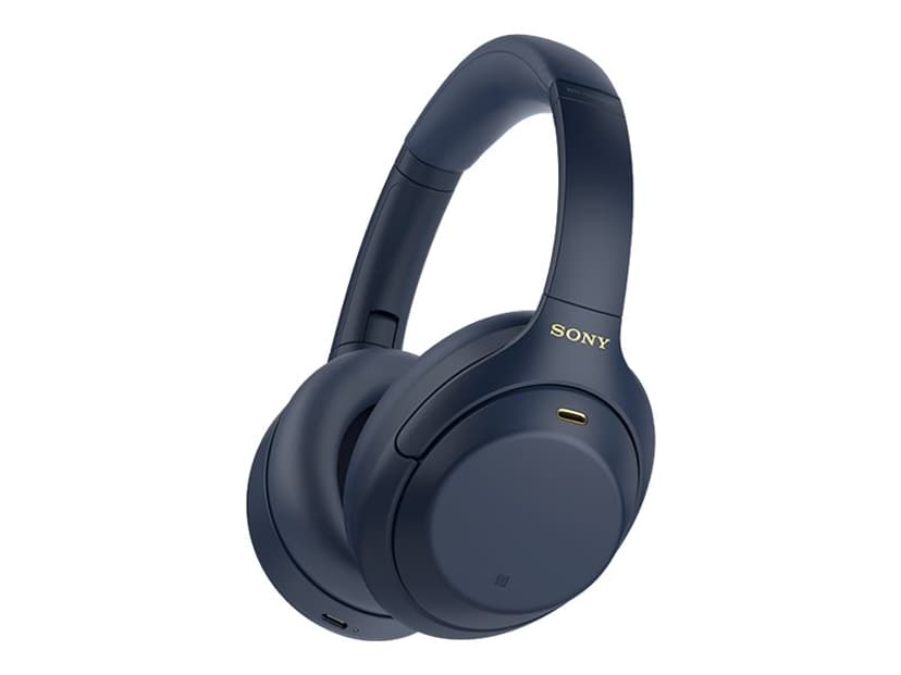 Sony WH-1000XM4 Hodetelefoner 3,5 mm jakk Blå