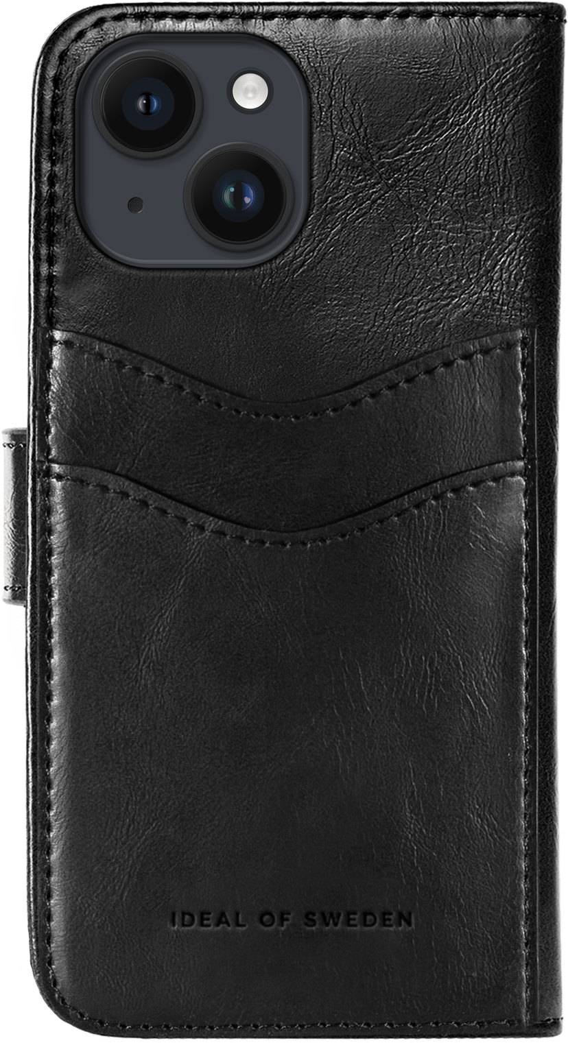 iDeal of Sweden Magnet Wallet+ Läppäkansi Matkapuhelimelle iPhone 13, iPhone 14 Musta