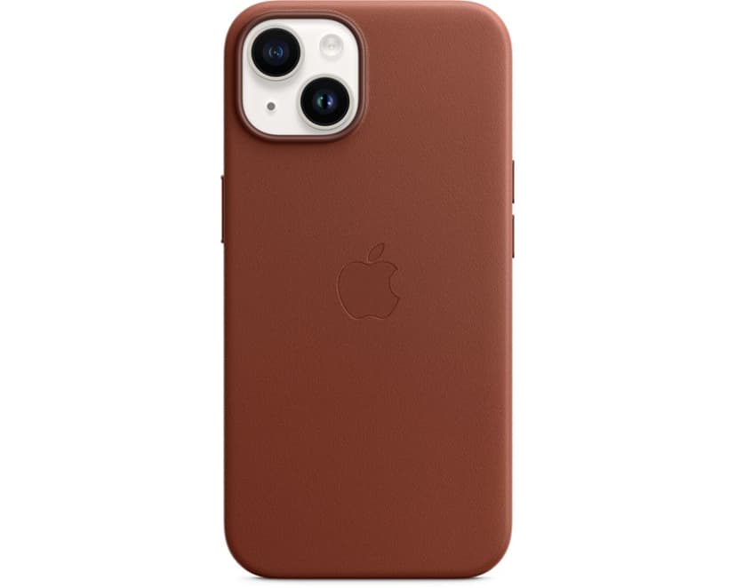 Apple Leather Case With Magsafe iPhone 14 Omber