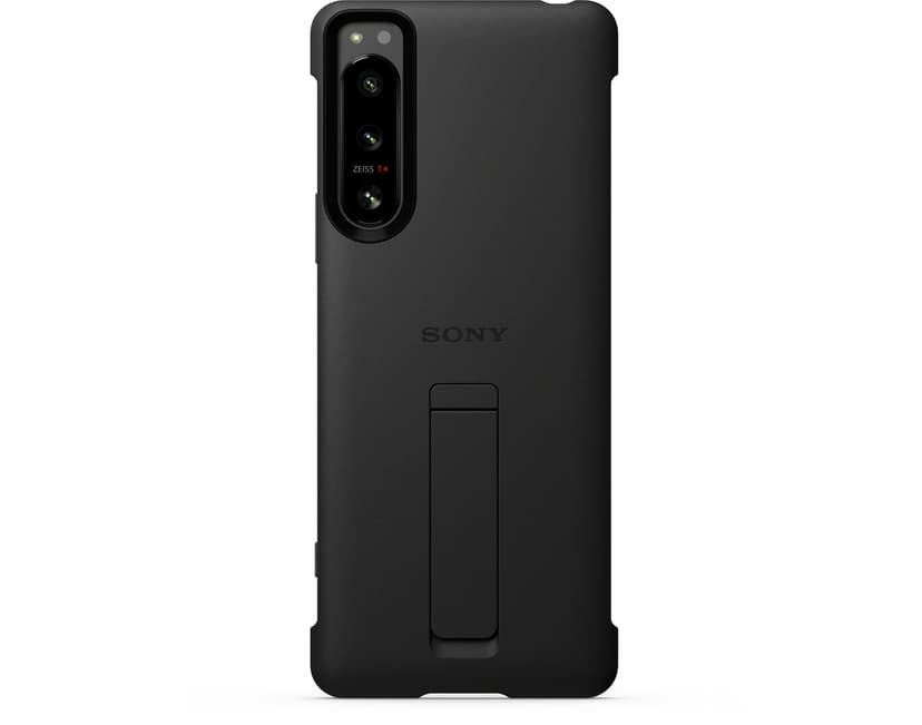 Sony Stand Back Cover Sony Xperia 5 IV Musta