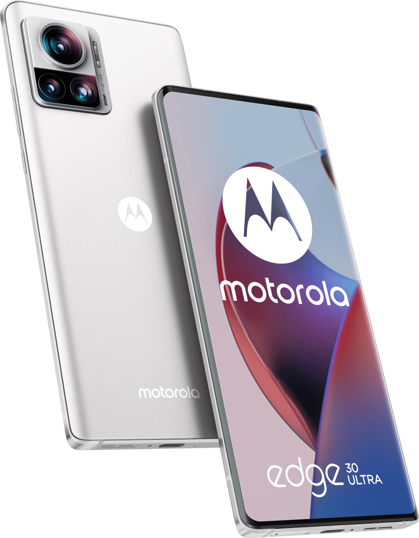 Motorola Edge 30 Ultra 256GB Kaksois-SIM Starlight white