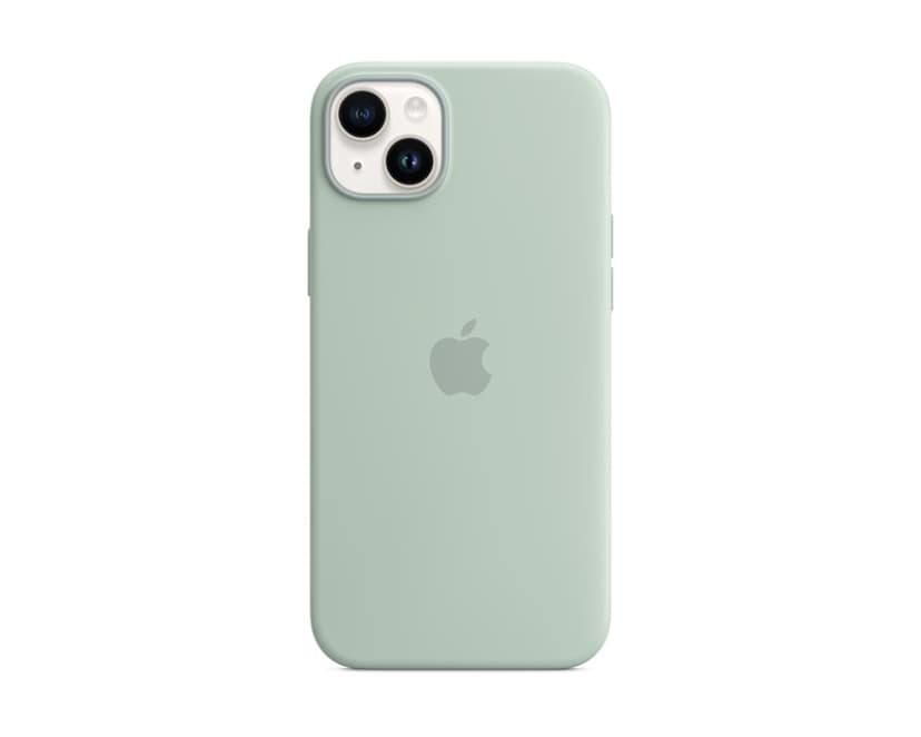 Apple Silicone Case With Magsafe iPhone 14 Plus Vihreä