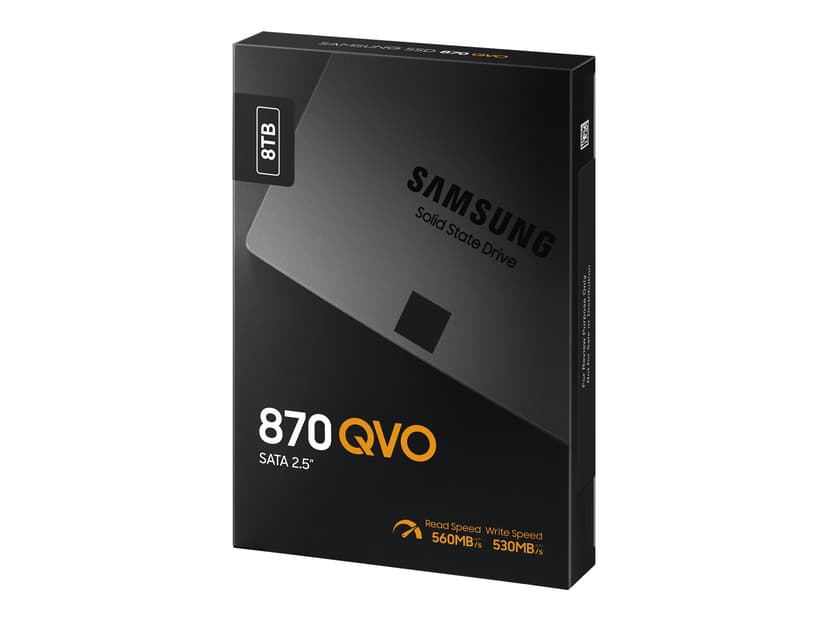 Samsung 870 QVO 8000GB 2.5" Serial ATA-600