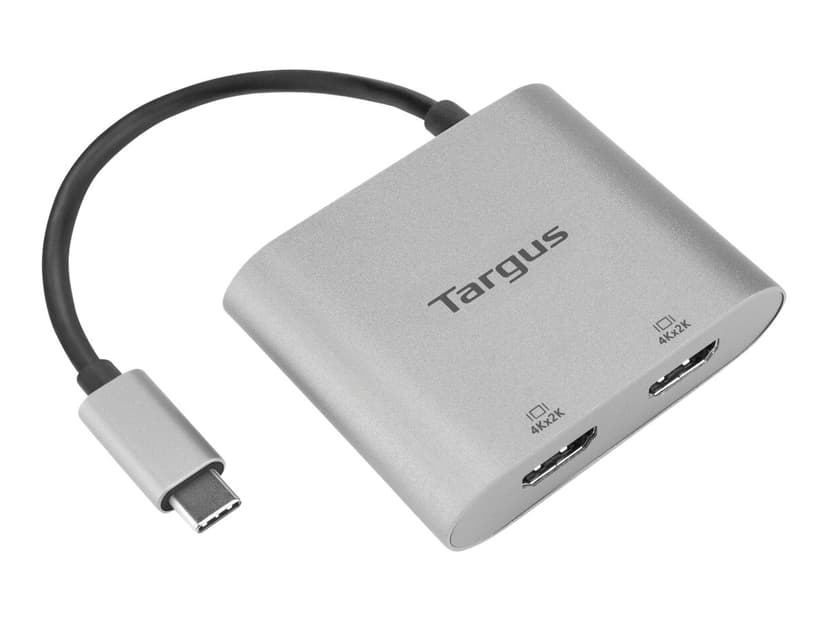 Targus Dual Video Adapter 24 pin USB-C Uros HDMI Tyyppi A Naaras