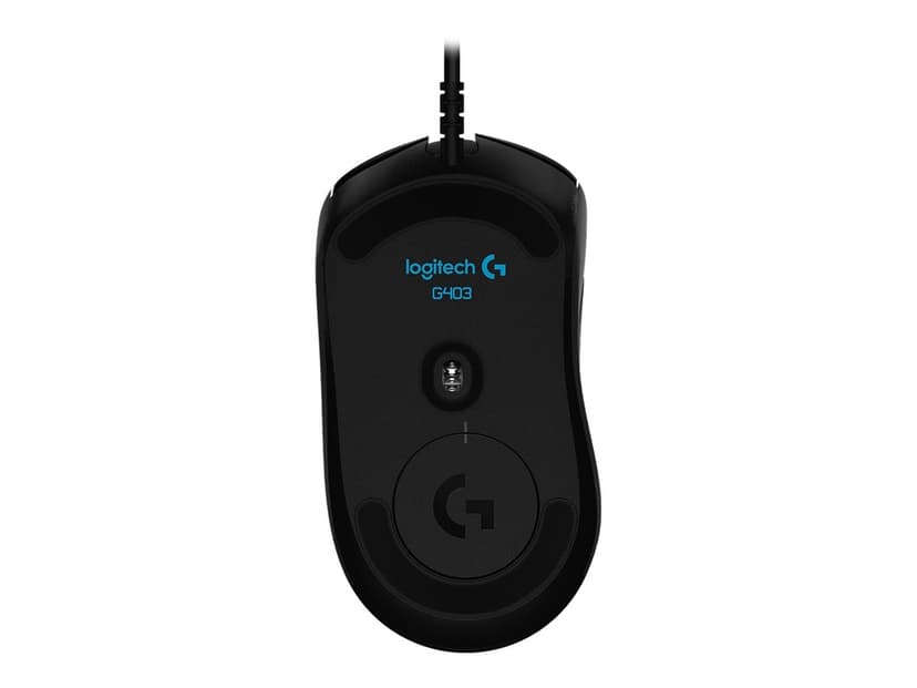 Logitech Gaming Mouse G403 HERO Kabelansluten 16000dpi Mus Svart