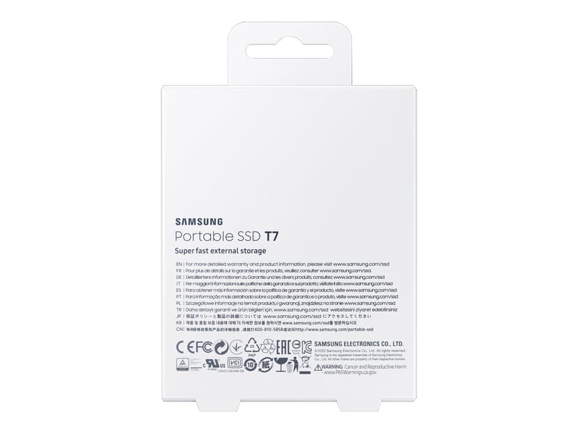 Samsung Portable SSD T7 Gen 2 2000GB USB Type-C