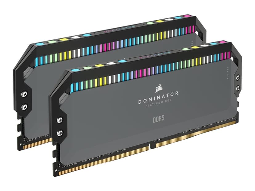 Corsair DOMINATOR PLATINUM RGB 64GB 5600MHz CL40 DDR5 SDRAM DIMM 288 nastaa