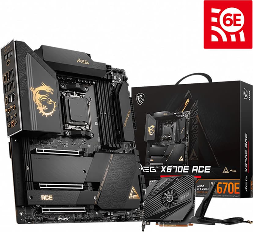 MSI MEG X670E ACE Utvidet ATX (E-ATX) Hovedkort