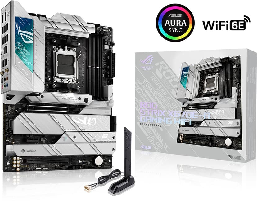 ASUS ROG STRIX X670E-A (Wi-Fi) ATX Moderkort