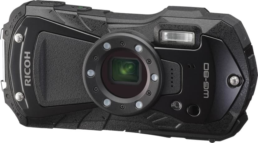 Ricoh Ricoh WG-80 1/2.3" Kompakti kamera 16 MP CMOS 4608 x 3456 pikseliä Musta