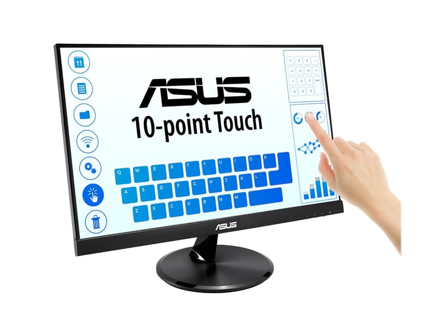 ASUS VT229H 21.5" IPS Touch Svart 1920 x 1080