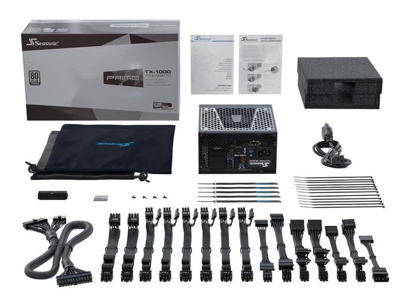 Sea Sonic Seasonic Prime Tx-1000 80+ Titanium Psu 1000W 80 PLUS Titanium