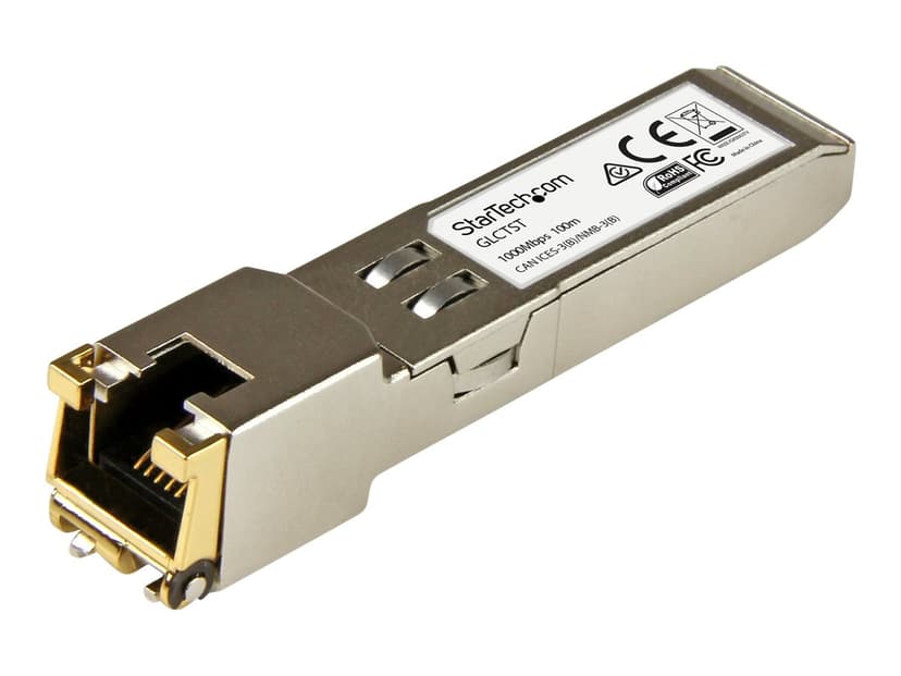 Startech Sfp Glct10pkst Cisco Glc-t Comp Compatible Gigabit Ethernet