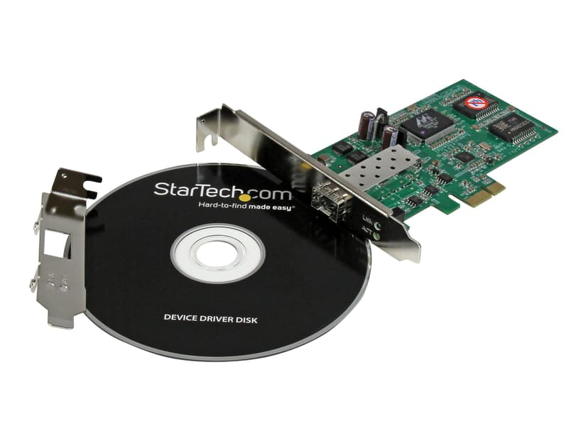 Startech StarTech.com PEX1000SFP2 verkkokortti Sisäinen Kuitu 2000 Mbit/s
