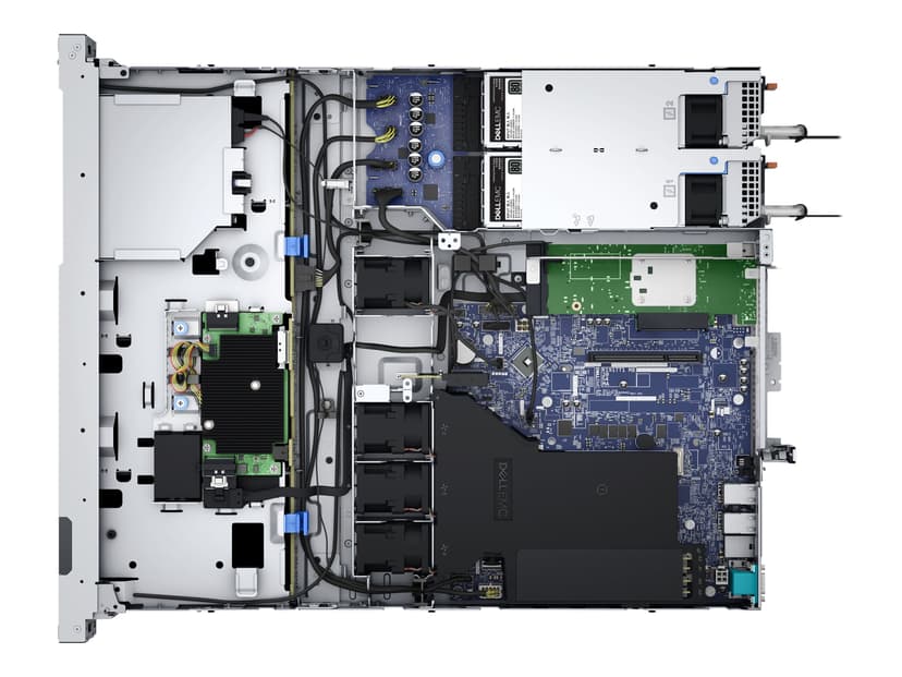 Dell PowerEdge R350 Bundle, 32GB RAM + 2x480GB SSD + 2x600W PSU Xeon E-2336 6 kjerner
