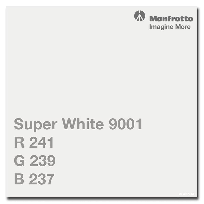 Lastolite Manfrotto Background Paper 2.75 X 11 M Super White