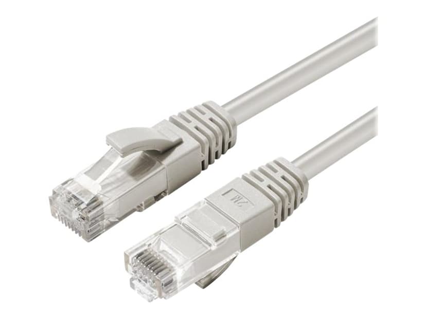Microconnect - Koblingskabel RJ-45 RJ-45 CAT 6a 15m Grå