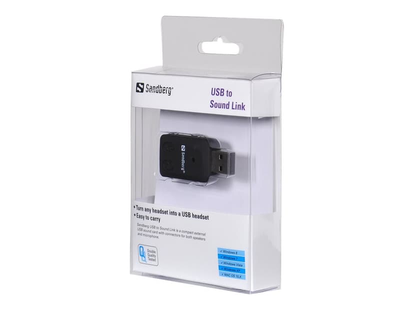 Sandberg USB To Sound Link Ljudkort