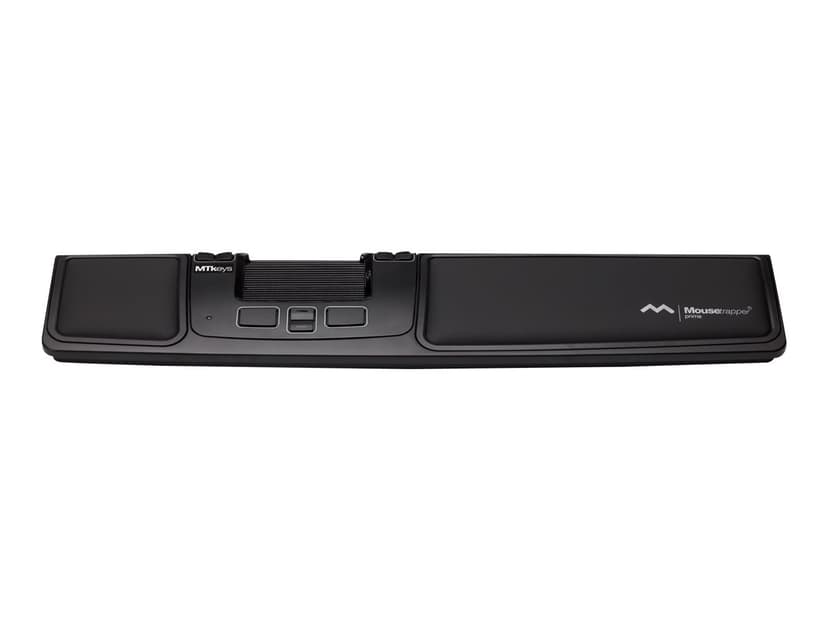 Mousetrapper Prime Bluetooth Kabling, Trådløs 2000dpi Kontrolmåtte Sort