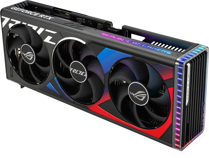 Geforce RTX 4090 OC, ASUS ROG STRIX, 24 Go DDR6x (Black) 90YV0ID0