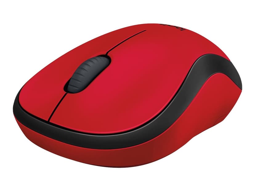 Logitech M220 Silent Wireless Trådlös 1000dpi Mus Röd, Svart